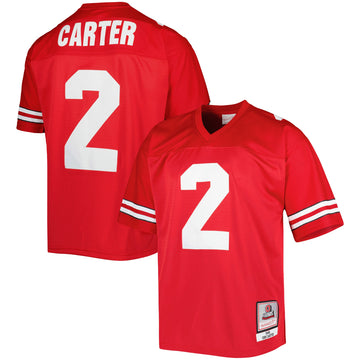 Cris Carter Ohio State Buckeyes scarlet jersey