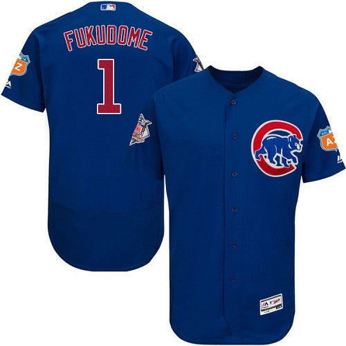 Kosuke Fukudome Chicago Cubs blue jersey