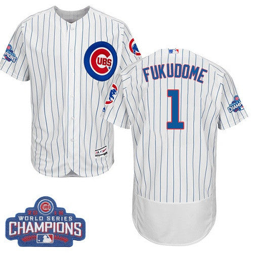 Kosuke Fukudome Chicago Cubs white jersey