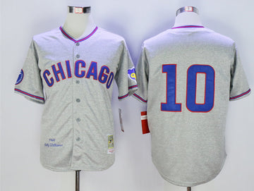 Chicago Cubs grey Throwback jersey