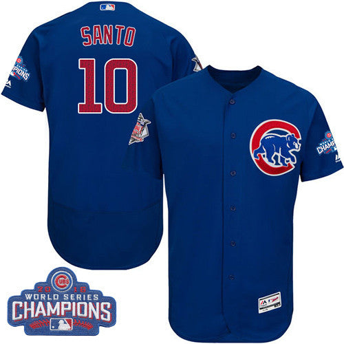 Ron Santo Chicago Cubs blue jersey