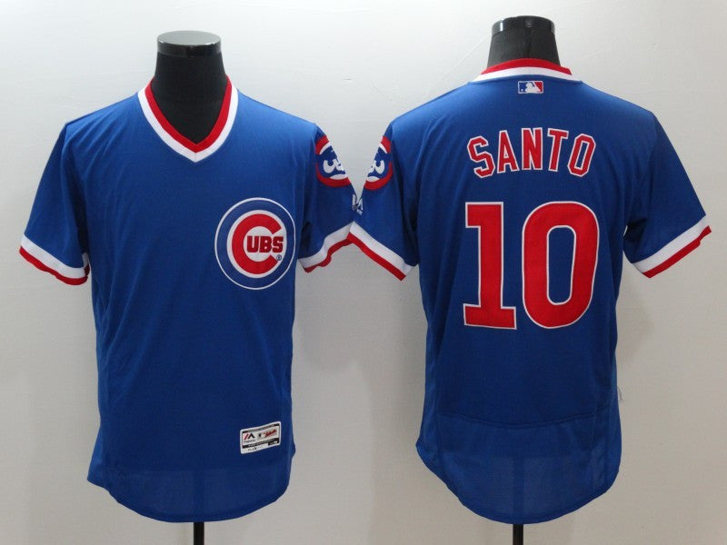 Ron Santo Chicago Cubs blue Throwback jersey