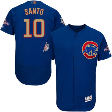 Ron Santo Chicago Cubs blue jersey