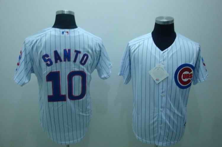 Ronald Santo Chicago Cubs white jersey