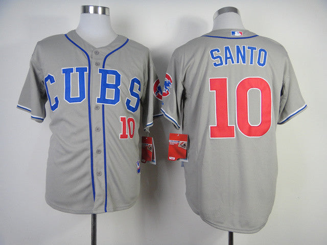 Santo Chicago Cubs grey jersey