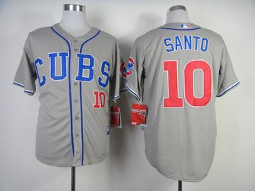 Santo Chicago Cubs grey jersey