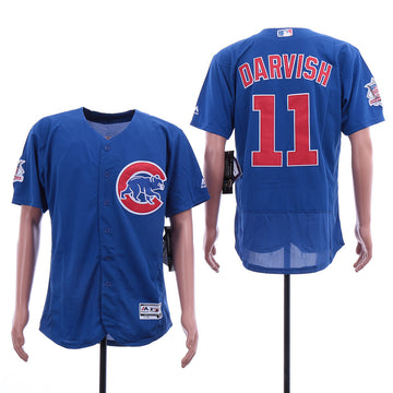 Yu Darvish Chicago Cubs blue jersey