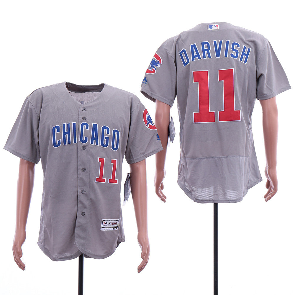 Yu Darvish Chicago Cubs gray jersey