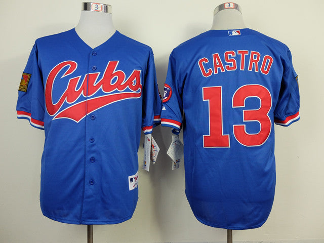 Castro Chicago Cubs blue jersey