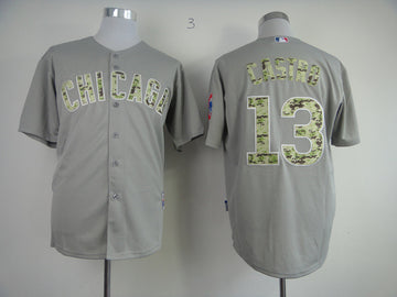 Castro Grey Chicago Cubs camo Camo jersey
