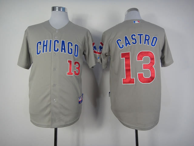 Castro Chicago Cubs grey jersey