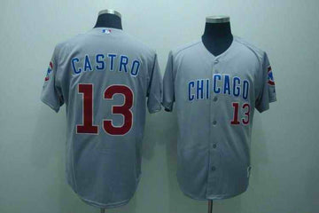 Castro Chicago Cubs grey jersey