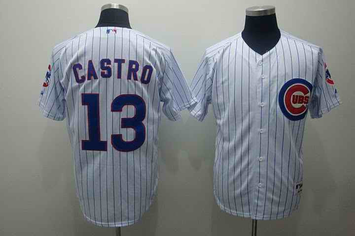 Castro Chicago Cubs white jersey