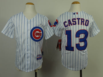 Castro Chicago Cubs white jersey