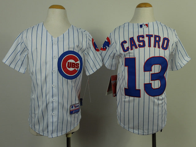 Castro Chicago Cubs white jersey