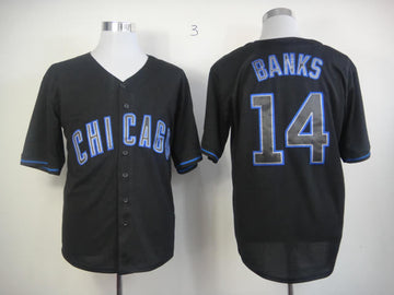 Banks Chicago Cubs black Fashion jersey