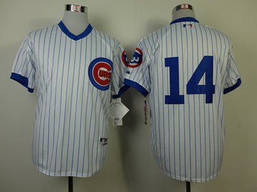 Banks Chicago Cubs white jersey