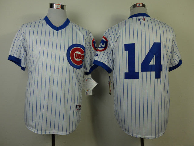 Banks Chicago Cubs white jersey