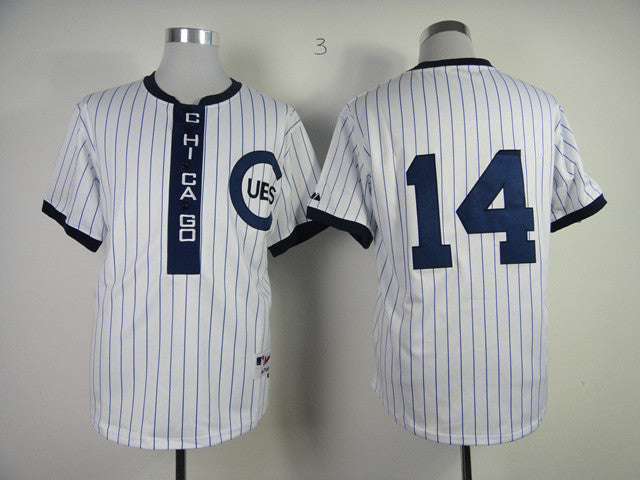 Ernie Banks Chicago Cubs white jersey