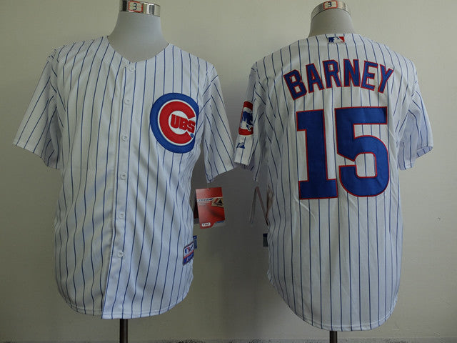Barney Chicago Cubs white jersey