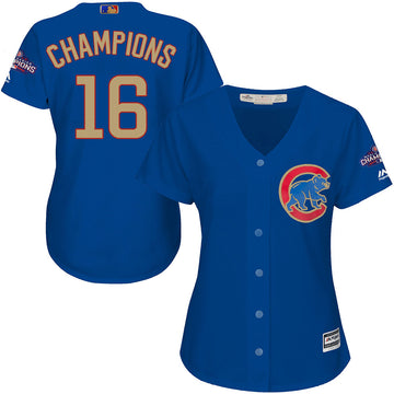 Champions Chicago Cubs blue jersey