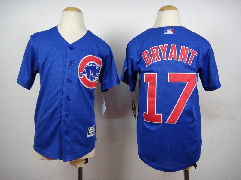 Kris Bryant Chicago Cubs blue jersey