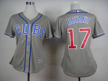 Kris Bryant Chicago Cubs grey jersey