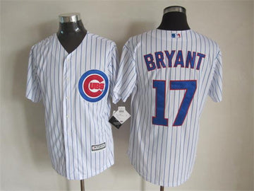 Kris Bryant Chicago Cubs white jersey