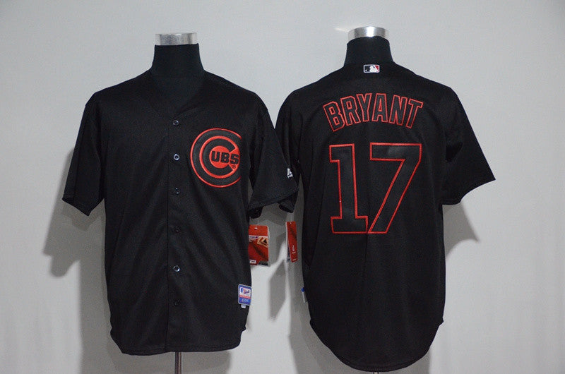 Kris Bryant Chicago Cubs black jersey
