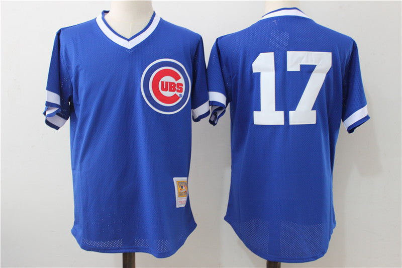 Kris Bryant Chicago Cubs blue Cooperstown jersey