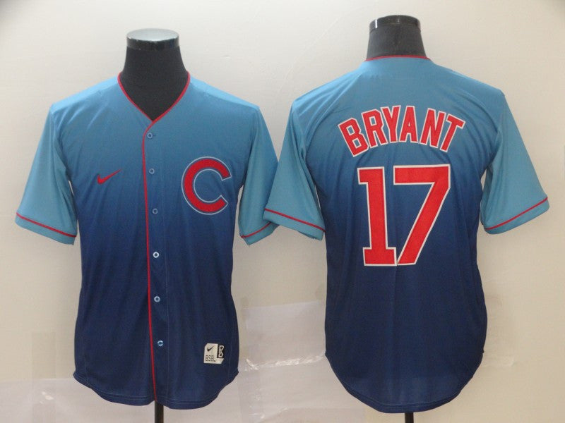 Kris Bryant Chicago Cubs blue Fashion jersey