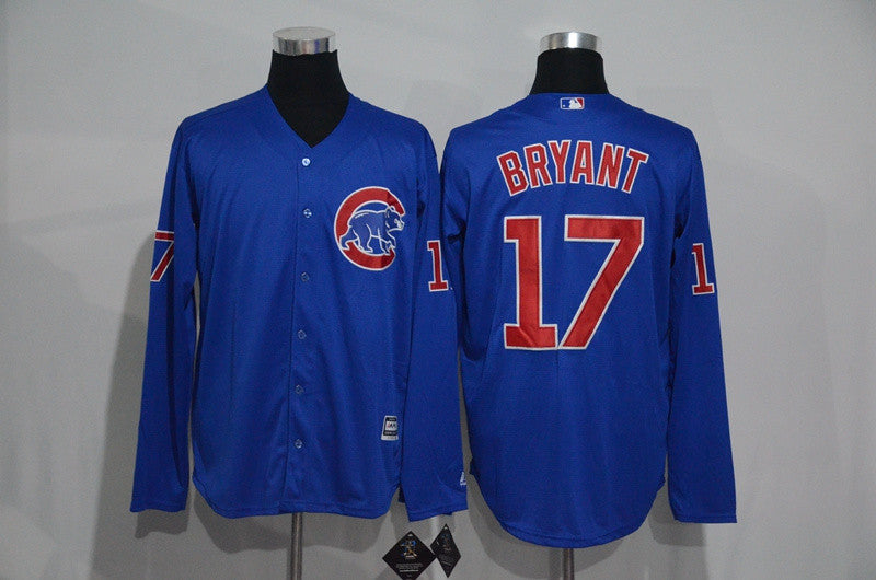 Kris Bryant Chicago Cubs blue jersey
