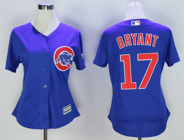 Kris Bryant Chicago Cubs blue jersey