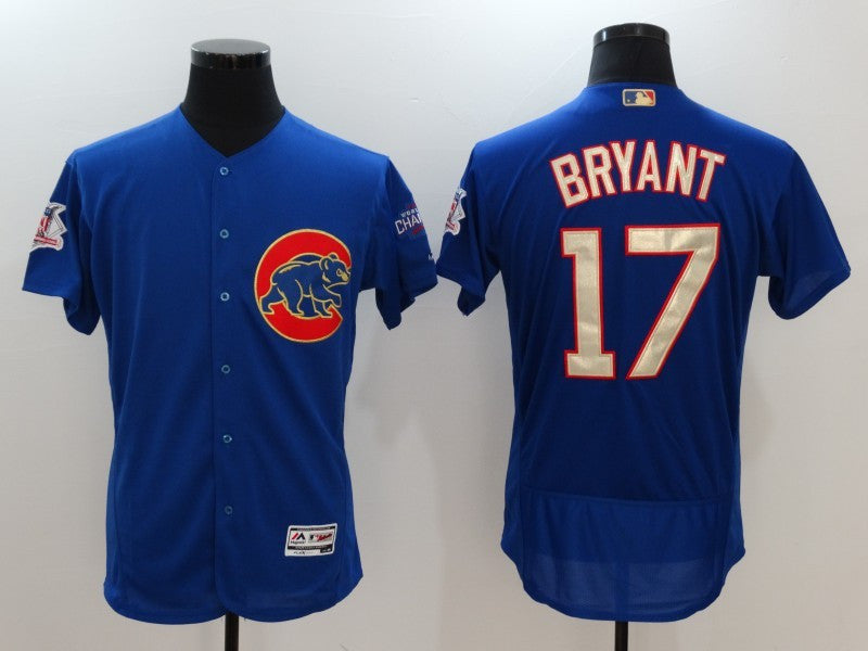 Kris Bryant Chicago Cubs blue jersey