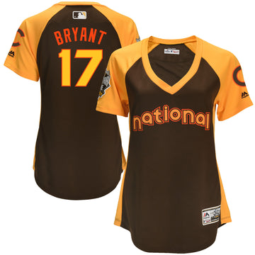 Kris Bryant Chicago Cubs brown All-Star jersey