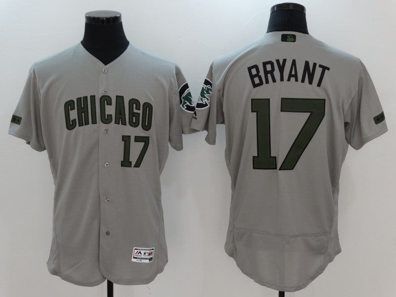 Kris Bryant Chicago Cubs gray jersey