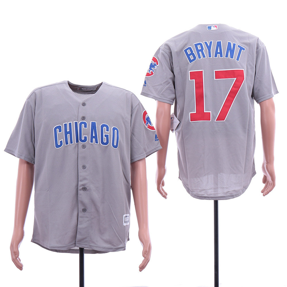 Kris Bryant Chicago Cubs gray jersey