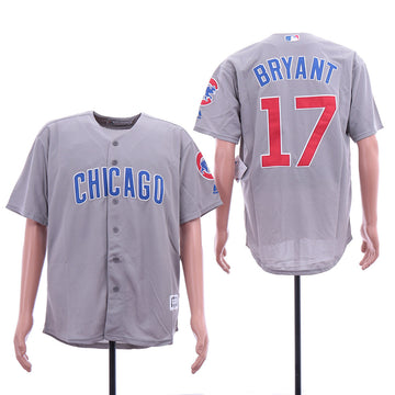 Kris Bryant Chicago Cubs gray jersey