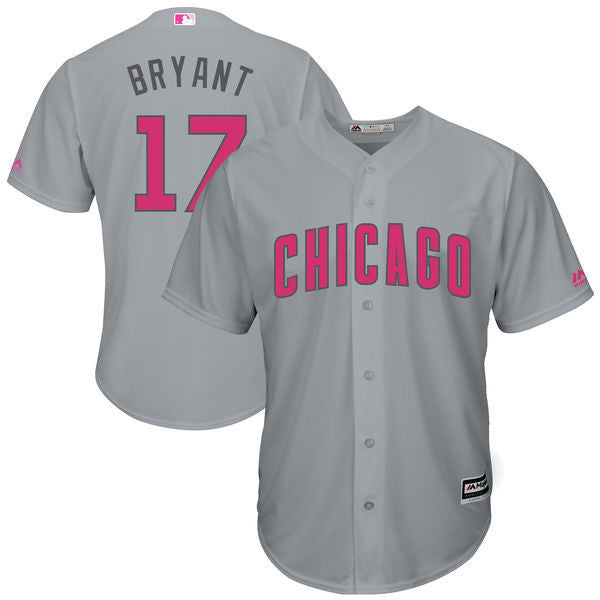 Kris Bryant Chicago Cubs gray jersey