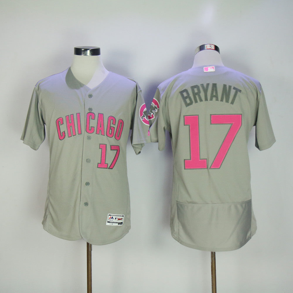 Kris Bryant Chicago Cubs gray jersey