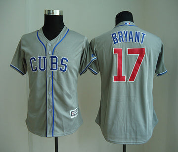 Kris Bryant Chicago Cubs gray jersey