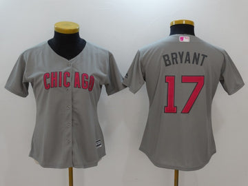 Kris Bryant Chicago Cubs gray jersey