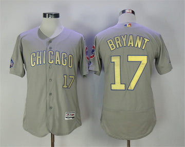 Kris Bryant Chicago Cubs gray jersey
