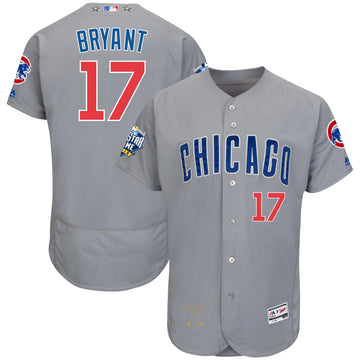 Kris Bryant Chicago Cubs grey All-Star jersey