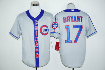 Kris Bryant Chicago Cubs grey Cooperstown jersey