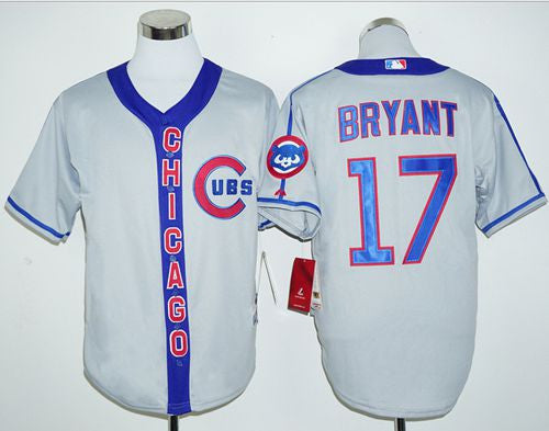 Kris Bryant Chicago Cubs grey Cooperstown jersey
