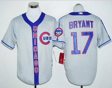 Kris Bryant Chicago Cubs grey Cooperstown jersey