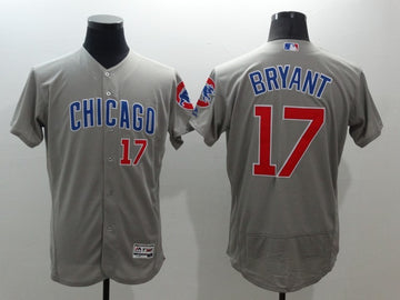 Kris Bryant Chicago Cubs grey jersey