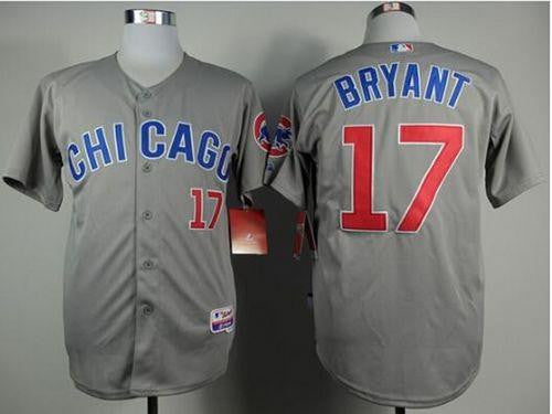 Kris Bryant Chicago Cubs grey Road jersey
