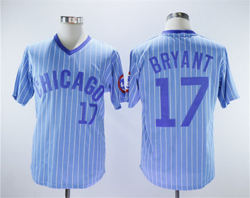 Kris Bryant Chicago Cubs blue jersey